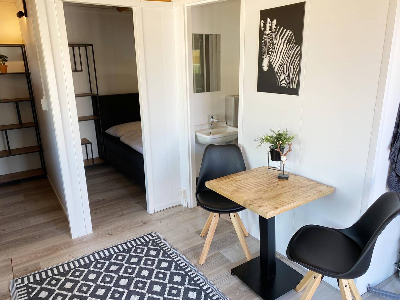 Séjour en chalet de marina pour 4 au bord de l'eau in Côte hollandaise