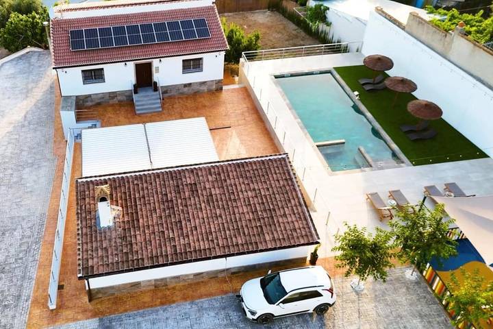 Casa rural para 16 personas, con jardín además de vistas y piscina en Montefrío - 3