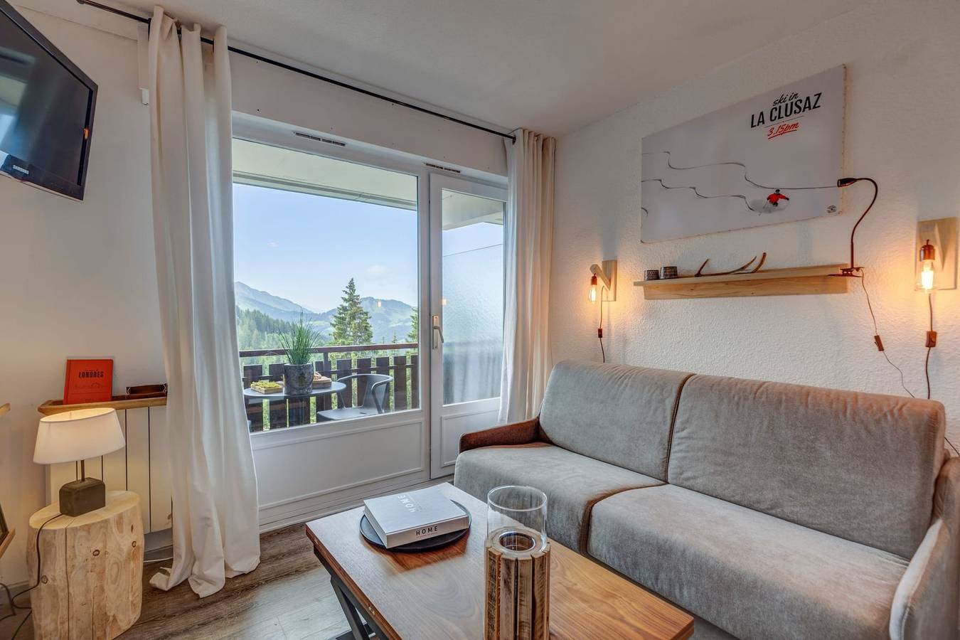 Ganze Ferienwohnung, Slow Chalet des Bois 2min walk from slopes : Nordic + Alpine skiing in Manigod, Annecy und Umgebung