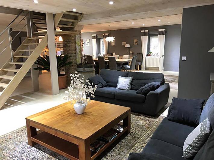 Gîte pour 2 personnes, avec jardin et piscine ainsi que vue et sauna à Thoiras - 2