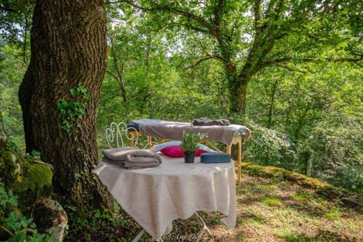 Location de vacances pour 4 personnes, avec sauna ainsi que jardin et jacuzzi à Chouvigny - 2