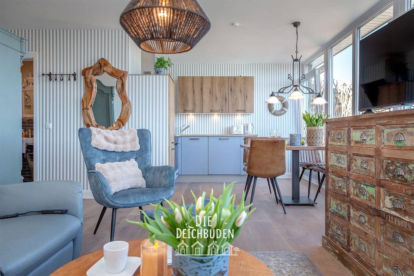 Ganze Ferienwohnung, Suite 7 in Hafen Büsum, Büsum