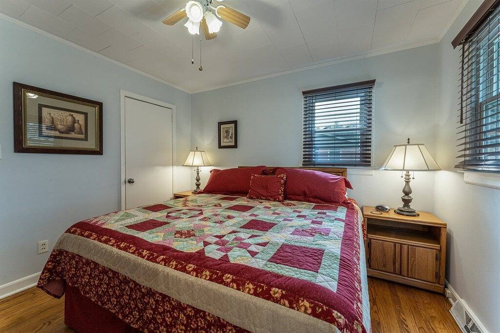 Downtown Brevard, auf dem Radweg in Brevard, Transylvania County