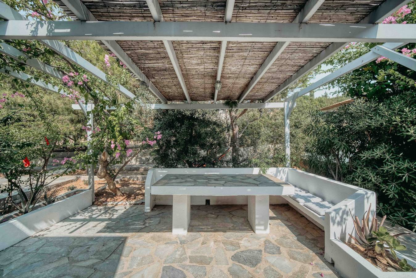 Casa vacanze 'Karavi' con terrazza privata, balcone e aria condizionata in Ramos, Cicladi