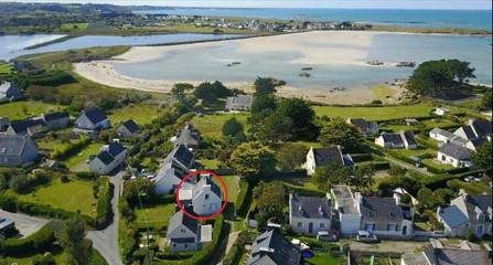 Gîte pour 6 personnes, avec vue et jardin dans Plage Curnic