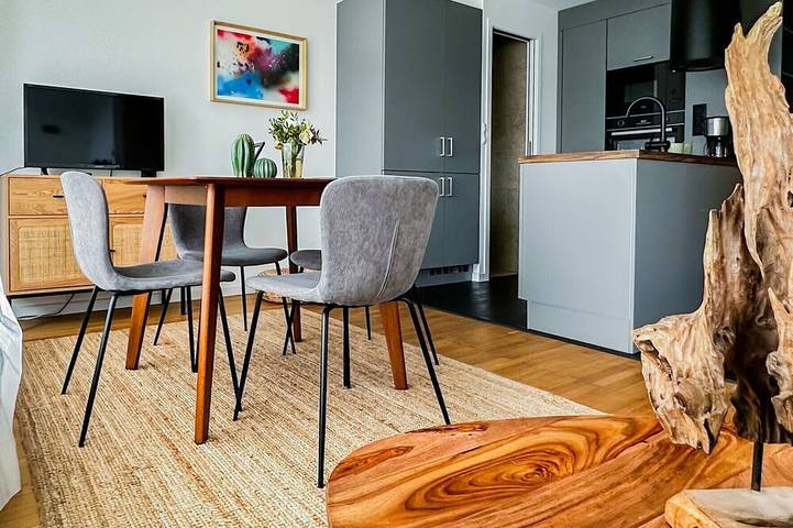 Gîte pour 4 personnes, avec balcon et jardin dans Gare d'Annecy