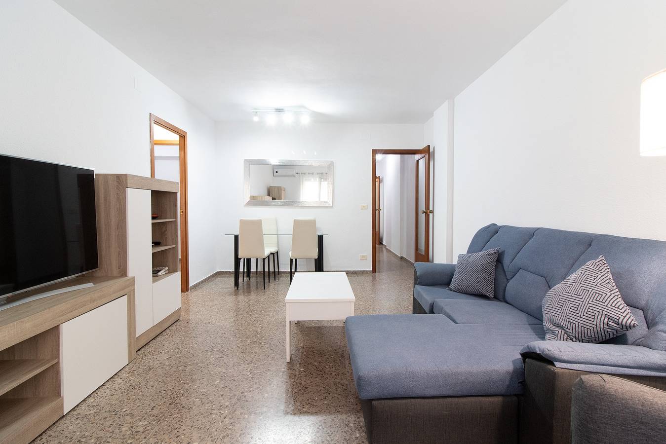 Ganze Wohnung, Global Vacacional: Práctico apartamento para 6 personas en Puerto Sagunto in Port de Sagunt, Sagunto