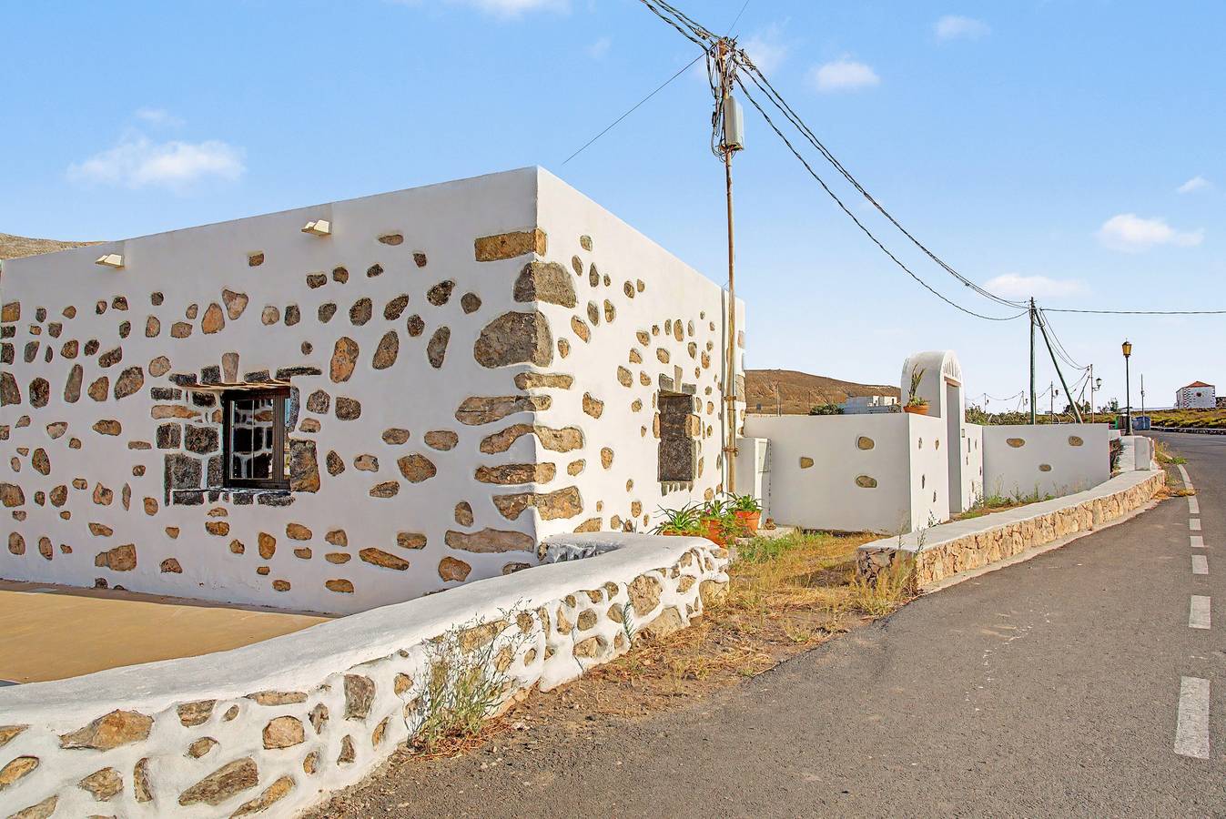 Casa Clarita: Haus mit Bergblick, privater Terrasse und Wlan in Tindaya, La Oliva