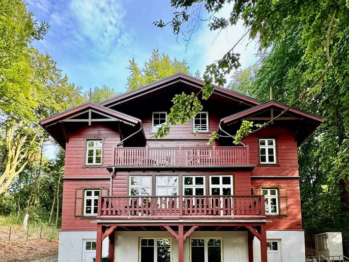 Ferienhaus mit Meerblick für 22 Personen, mit Terrasse in Drei Kaiserbäder
