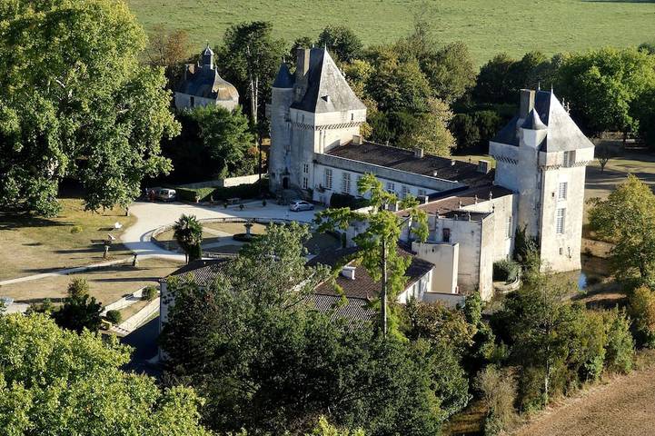 Château pour 15 personnes, avec jardin en Charente-Maritime