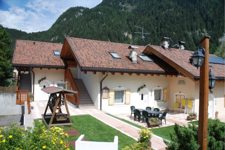 Appartamento per 4 persone, con Giardino a Pera di Fassa