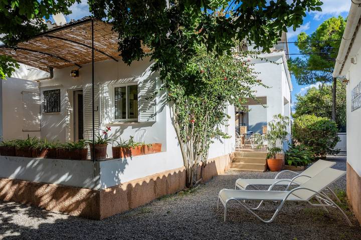 Ferienhaus für 5 Personen, mit Garten