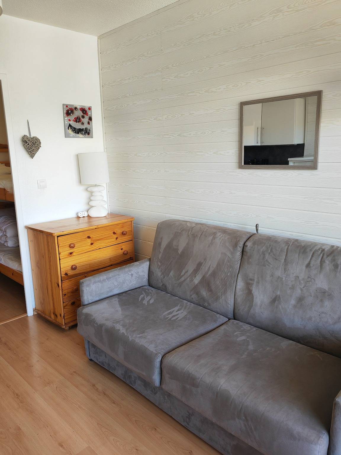 Estudio entero, Apartamento estudio "Les Fontettes 2" cerca de las pistas con balcón y piscina compartida in La Joue du Loup, Dévoluy (comuna)
