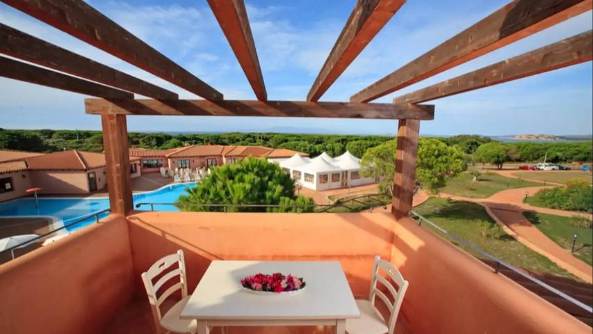 Ferienhaus für 3 Personen, mit Pool