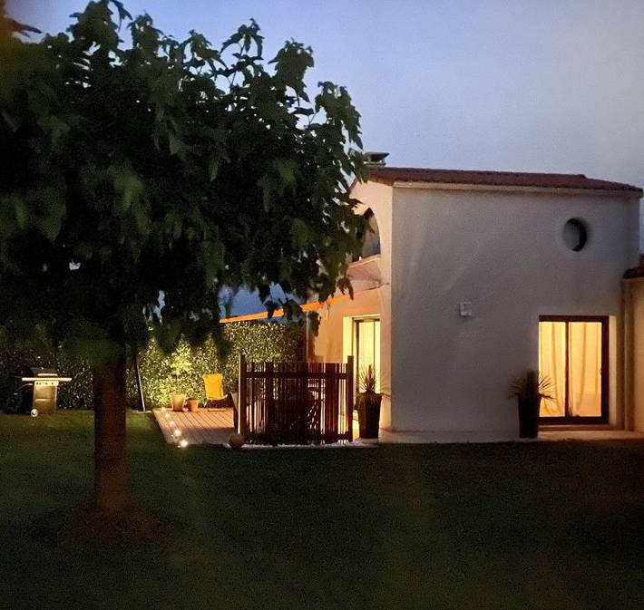 Studio pour 2 personnes, avec Terrasse et Jardin