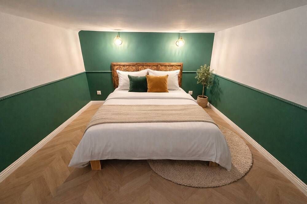 Geheel appartement, La perle d'Houlgate : Private spa - 3 bedrooms - Beach 20 m away in Saint-Sauveur-de-la-Mer, Lisieux en omgeving