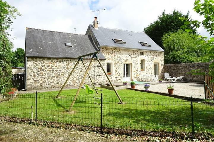 Gîte pour 5 personnes, avec Terrasse et Jardin