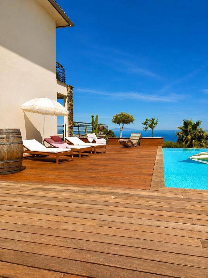 Maison maeva avec piscine et vue mer in Bastia, Cap Corse