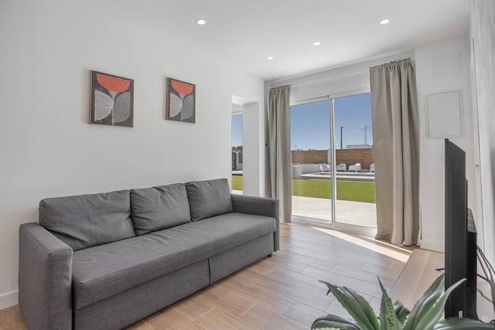 Casa rural para 12 personas, con jardín en Bahía de Cádiz - 4