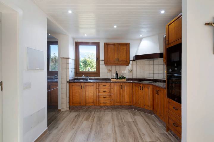 Casa de vacaciones 'Casa Camino La Estrella' con vistas a la montaña, Wi-Fi y aire acondicionado in Breña Alta, La Palma Sur