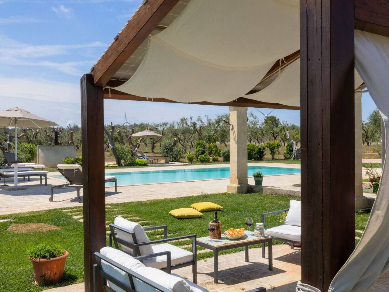 Villa mit privatem Pool im Herzen von Apulien in Erchie, Salento