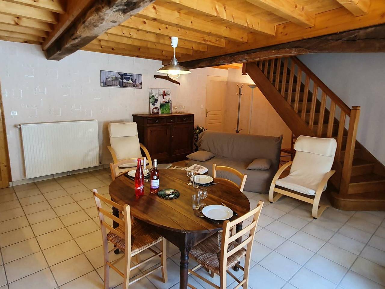 Gîte 11 pers., charme rural, internet, animaux admis in Saint-Paul-de-Vézelin, Région de Roanne