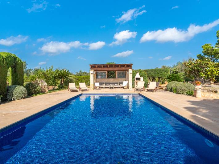 Maison de vacances pour 4 personnes, avec piscine ainsi que jardin et vue - 1