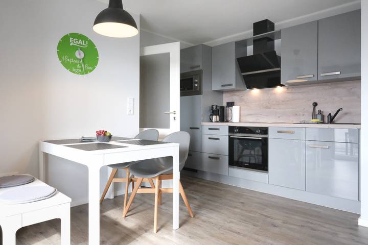 Appartement de vacances entier, *Neu* Fewo No. 6 Friesenhuus Carolinensiel mit Balkon und Fahrradgarage in top Lage in Carolinensiel-Harlesiel, Wittmund