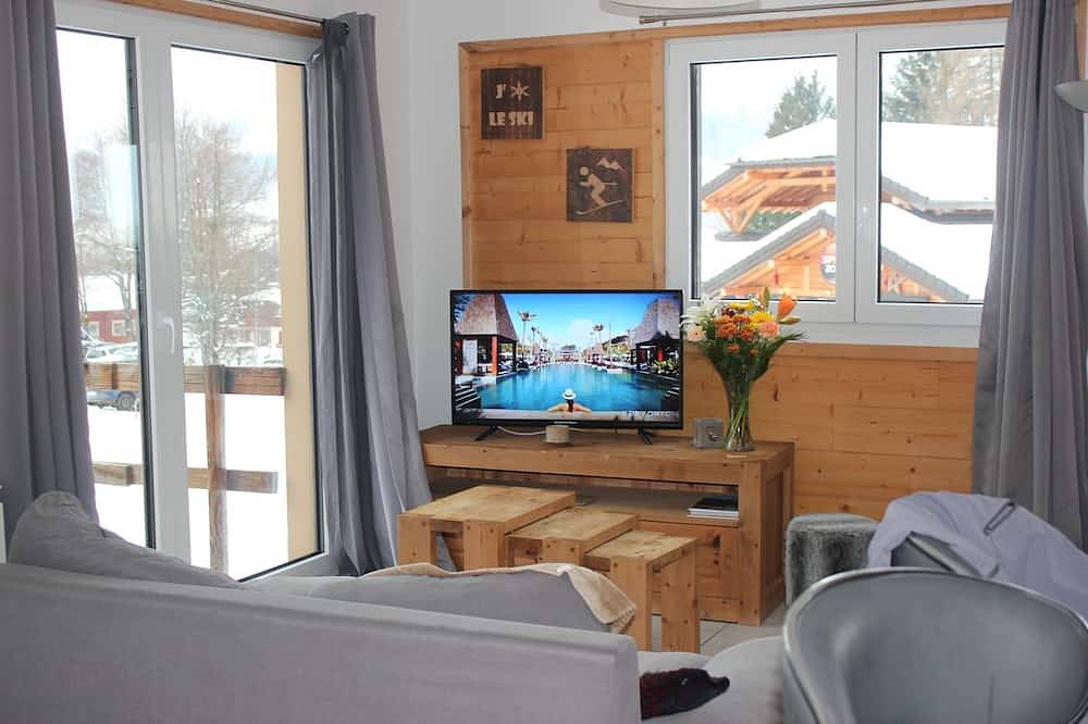 Ganze Wohnung, \"Le Croq'neige\" cosy T3 in the heart of the resort, 50 metres from the chairlift in Bernex, Thonon-les-Bains und Umgebung