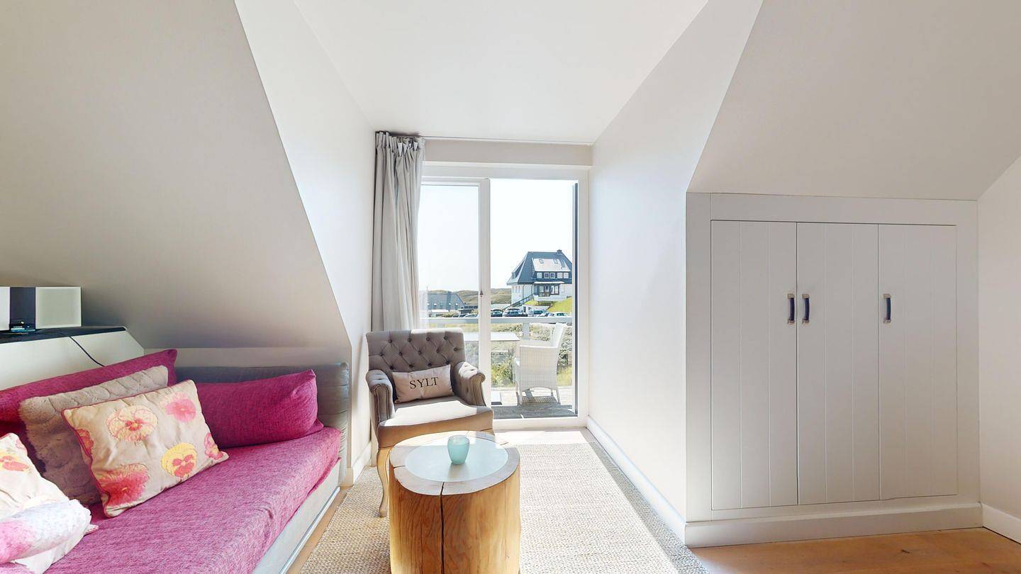 Ganze Wohnung, Traumhafte Ferienwohnung mit Balkonblick auf den Budersand Golfplatz in Hörnum, Sylt