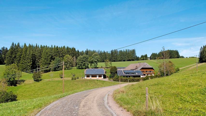 Ferienwohnung für 5 Personen, mit Garten, kinderfreundlich in Furtwangen