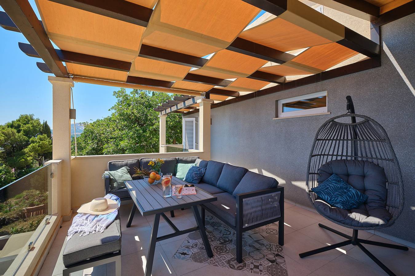 Ganze Wohnung, Ferienwohnung für 6 Personen mit Whirlpool in Mlini, Dubrovnik-Neretva