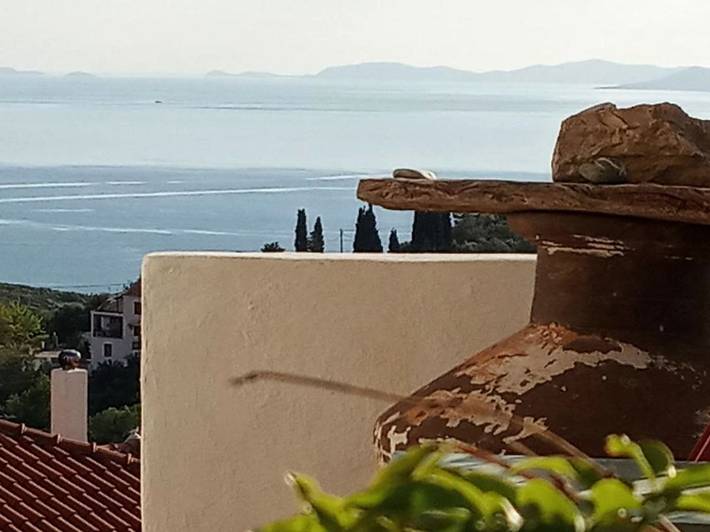 Vakantiehuis voor 3 personen, met uitzicht en tuin in Samos