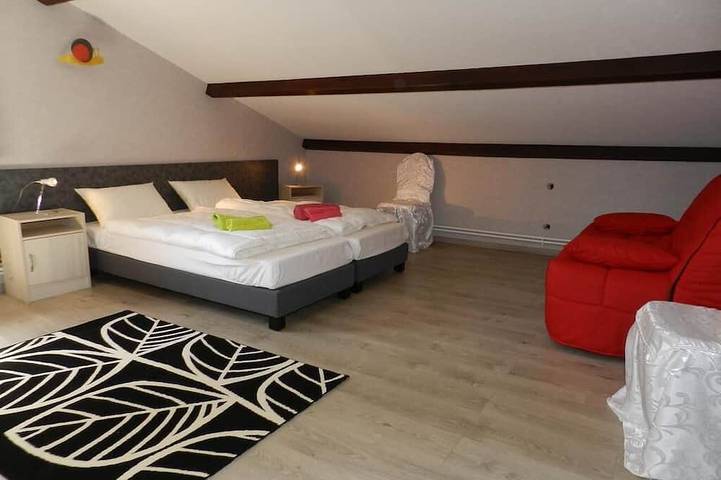 Gîte pour 12 personnes, avec piscine et terrasse à Ternand - 2