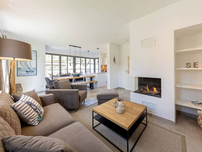 Ferienhaus mit Meerblick für 6 Personen, mit Garten und Terrasse sowie Sauna, kinderfreundlich auf Fischland - Darß - Zingst