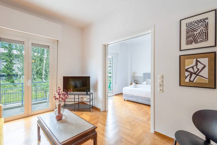 Apartamento entero, Spacious High-Ceiling 2Br by Acropolis Museum in Sección central de Atenas, Atenas