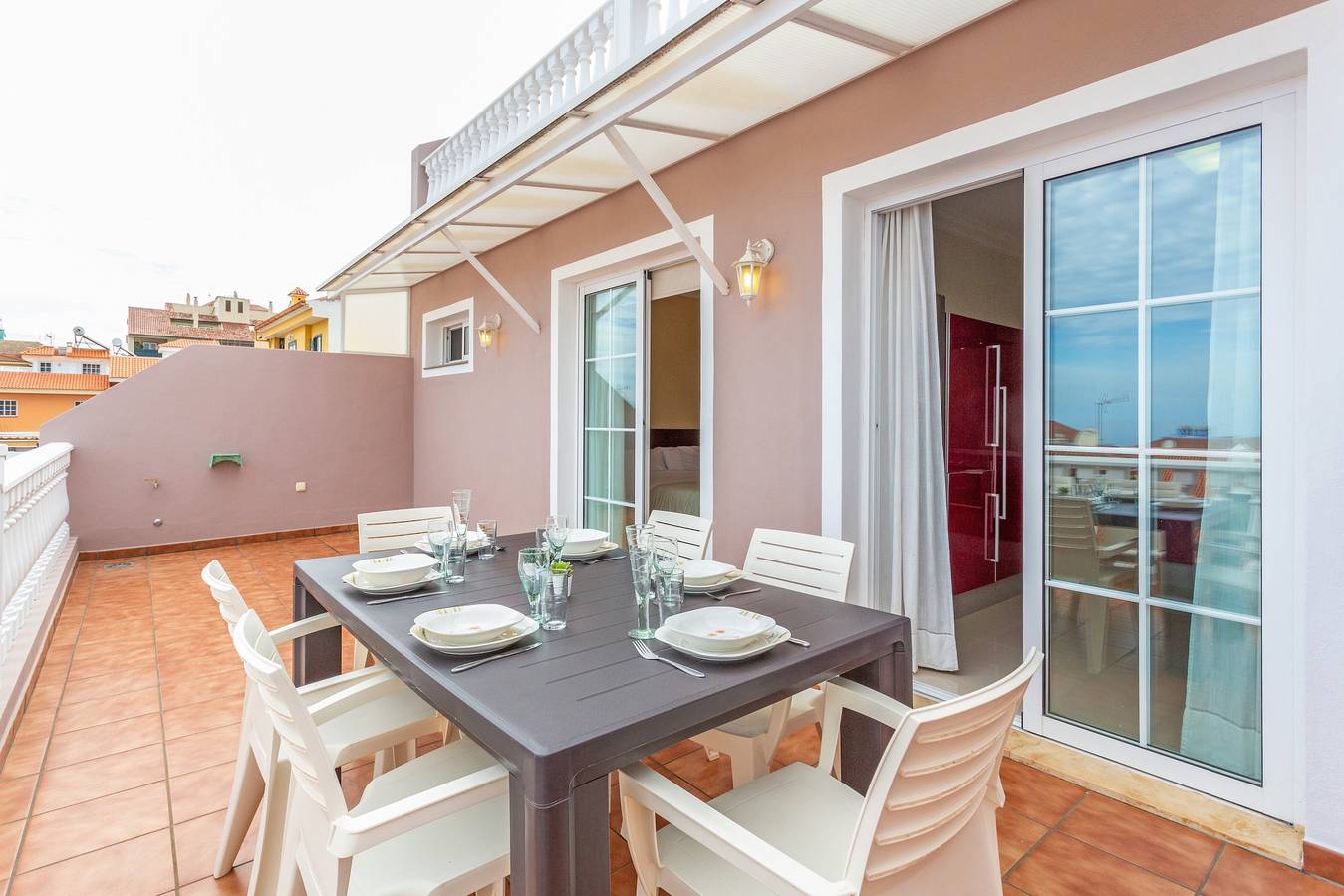 Casa de vacaciones 'Villa Teide' con vistas al mar, terraza privada y Wi-Fi in La Orotava, Tenerife Norte