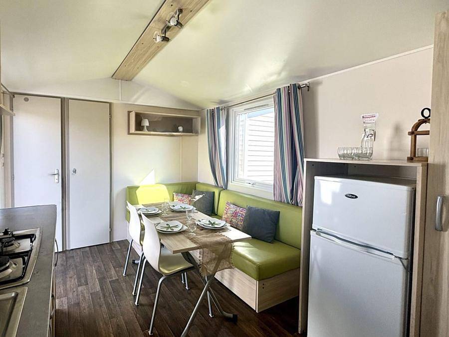 Camping Le Sainte Marie - Stacaravan 4 personen - Smaragd in Sainte-Marie-la-Mer, Côte d'Améthyste