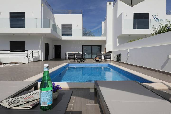 Chalet para 6 personas, con Balcón y Terraza además de Jardín y Piscina en Santa Luzia (Tavira)