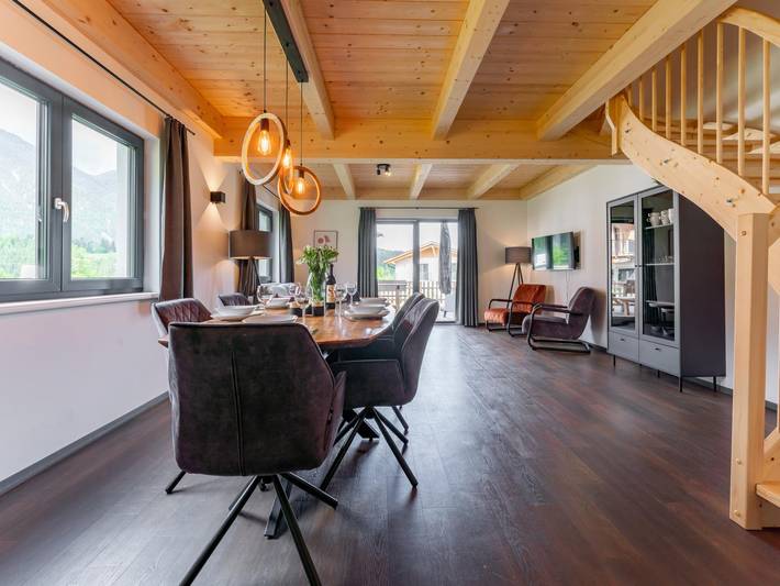 Ferienhaus für 6 Personen, mit Balkon und Terrasse sowie Garten in Hermagor-Pressegger See