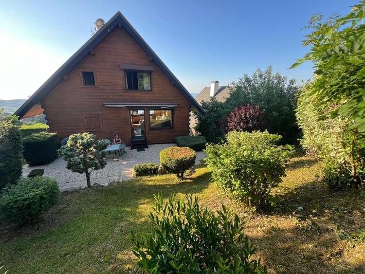 Gîte pour 6 personnes, avec vue ainsi que vue sur le lac et jardin, animaux acceptés à Thollon-les-Mémises - 2