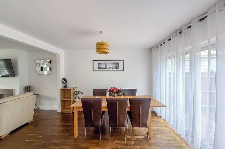 Ferienhaus für 7 Personen, mit Garten