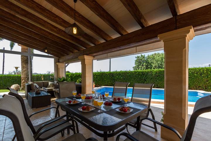Villa für 9 Personen, mit Terrasse und Garten in Son Servera - 3