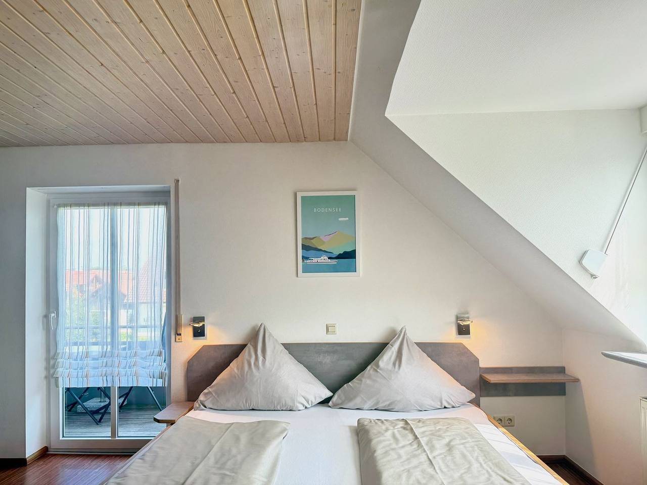 Ganze Wohnung, Ferienapartment Panoramablick - gemütlicher Rückzugsort mit Ausblick in Nonnenhorn, Bayerisch Schwaben