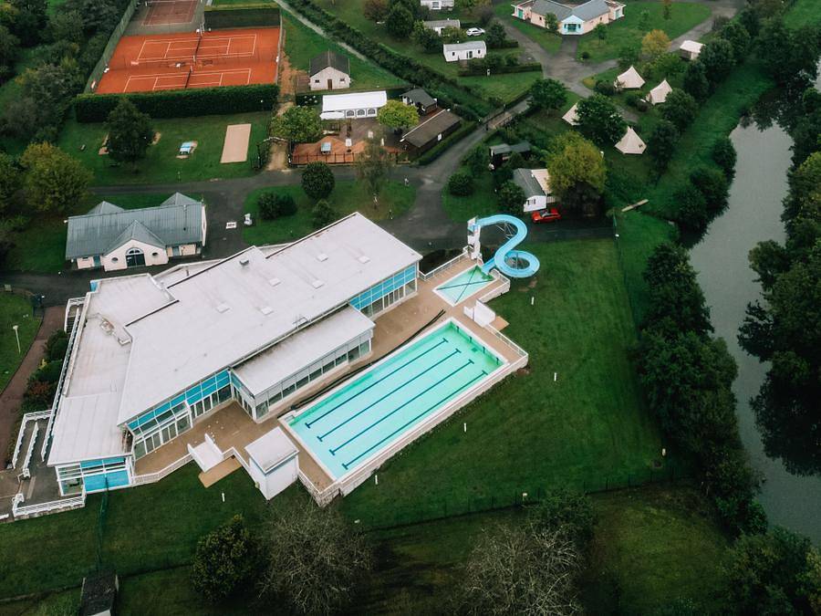 Resort & Camping - Val de Braye - Safarizelt 4 personen - Tipi - ohne Sanitäranlagen in Bessé-sur-Braye, Sarthe