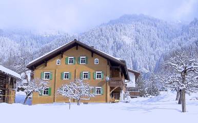 Ferienhaus für 10 Personen, mit Terrasse und Garten in Sankt Gallenkirch