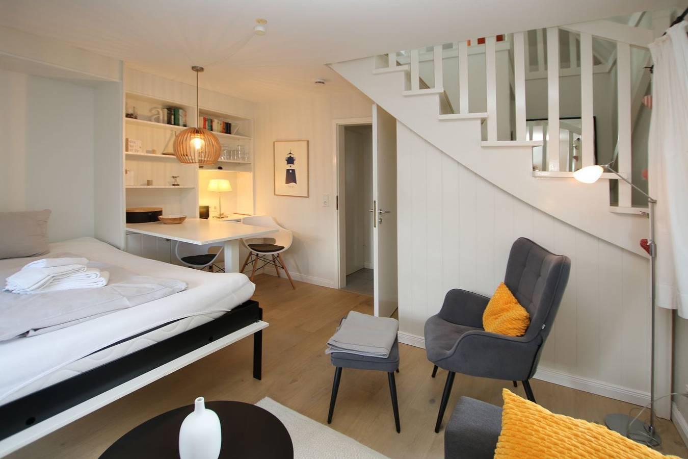 Ganze Wohnung, Ferienwohnung mit 2- Zimmern auf ca. 35m² in Wyk auf Föhr (Stadt), Wyk auf Föhr