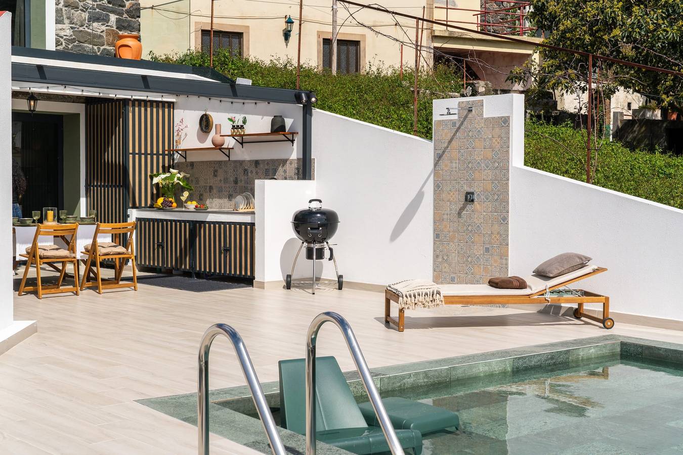 Ferienhaus für 4 Personen mit Terrasse in Arco da Calheta, Madeira