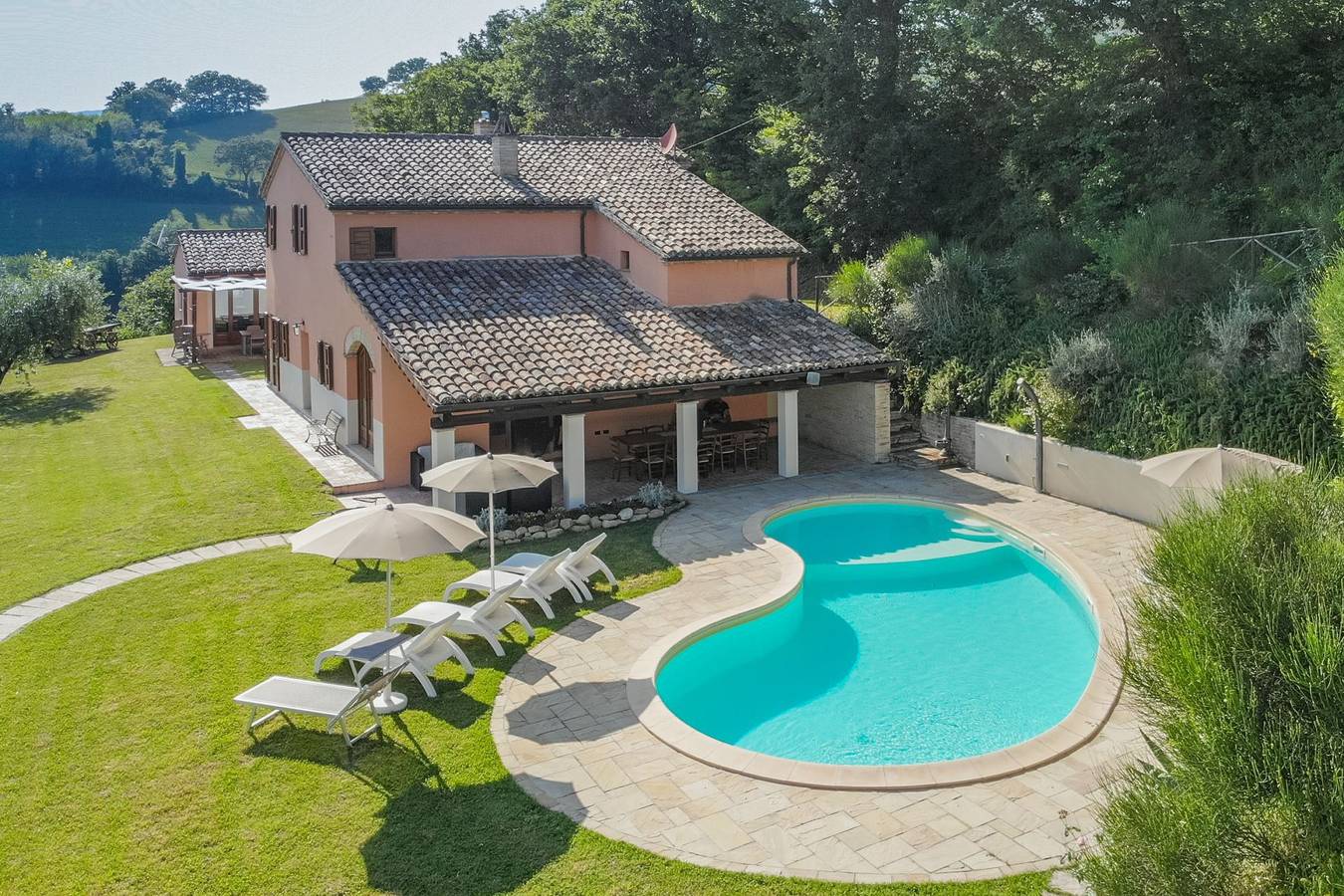 Villa Linda - Villa Linda 14 in San Lorenzo in Campo, Valle del Metauro