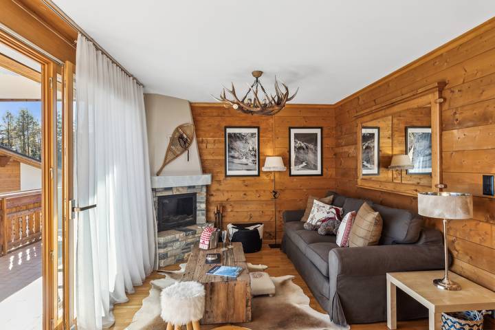 Gîte pour 4 personnes, avec balcon à Randogne - 4